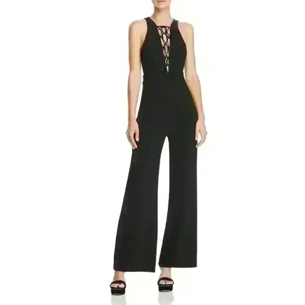 WAYF Black Jumpsuit 
